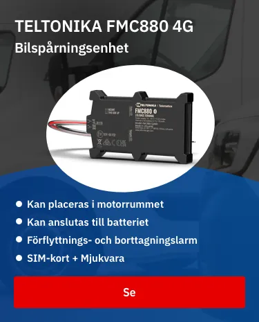 TELTONIKA FMC880-E 4g lte fordons gps-spårare och lokaliserare